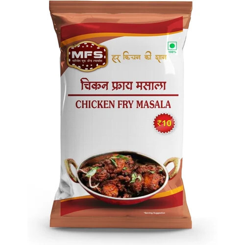 Chicken Fry Masala - Food Grade Powder, 100% Pure Ingredients | Authentic Chicken Masala for Flavorful Fry Preparations, FSSAI Certified