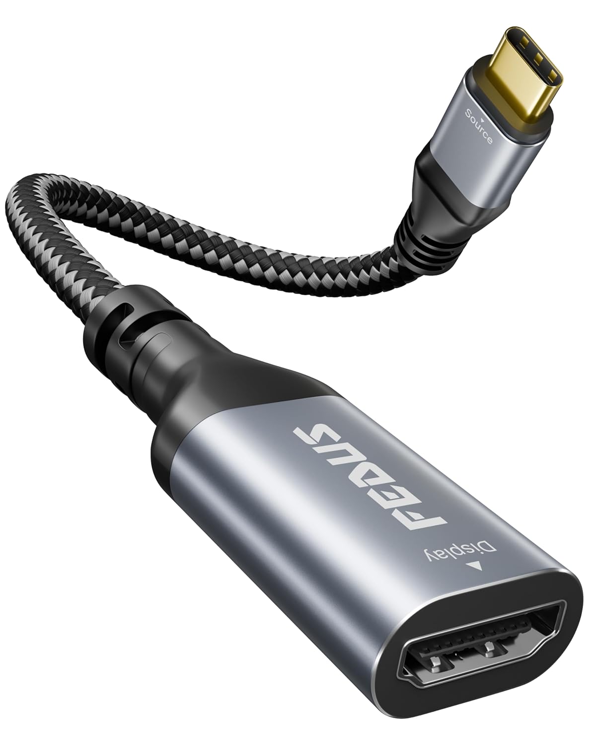 FEDUS USB C to HDMI Adapter 60Hz Type-C to hDMI Female Converter Cable