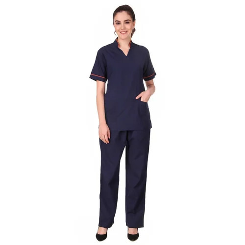 Housekeeping Service Uniform - Color: Blue