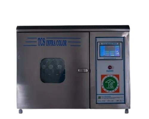 Infra Color Dyeing Machine With Hmi