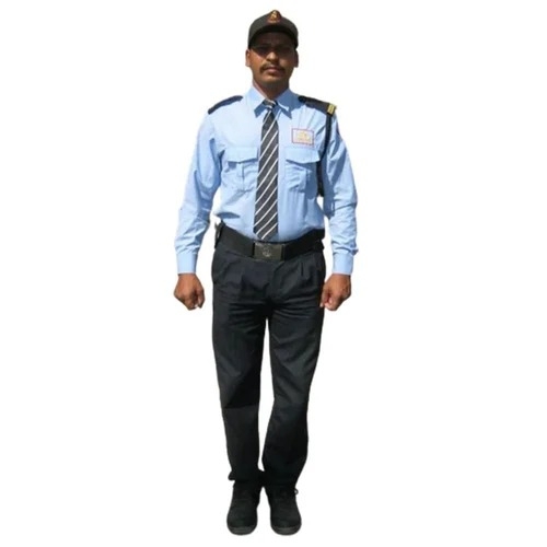 Security Guard Uniform - Collar Type: V Neck