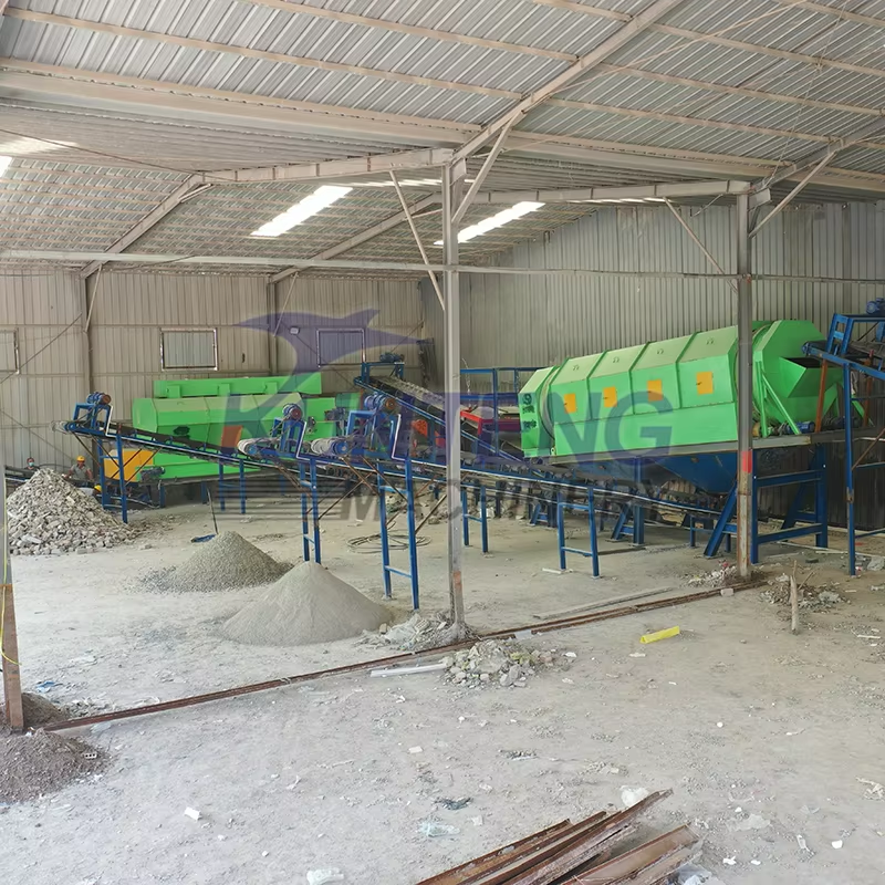 Separator Building Waste Sorting Treatment Machinery - Capacity: 100 Ton/Day
