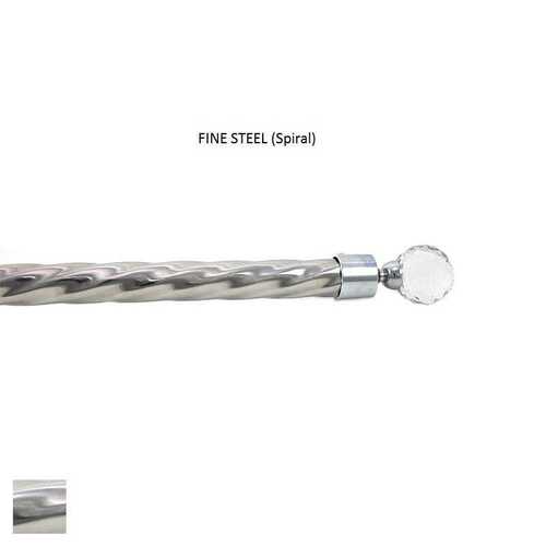 Stainless Steel Spiral SS Curtain Rod