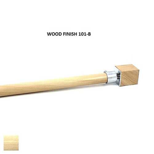 Uphaar Wood Finish Steam Beach Curtain Rod