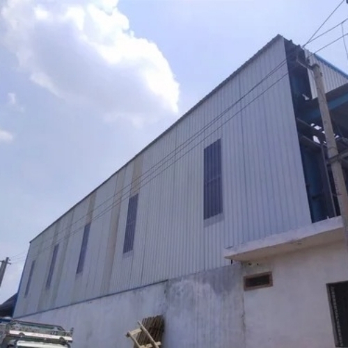 Roofing shed