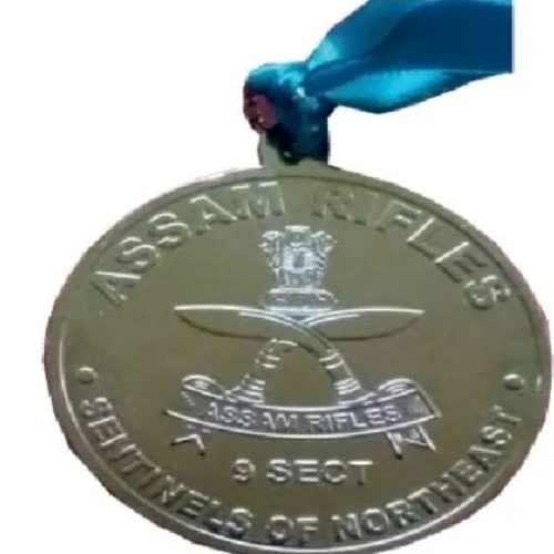Silver Brass Sports Medal