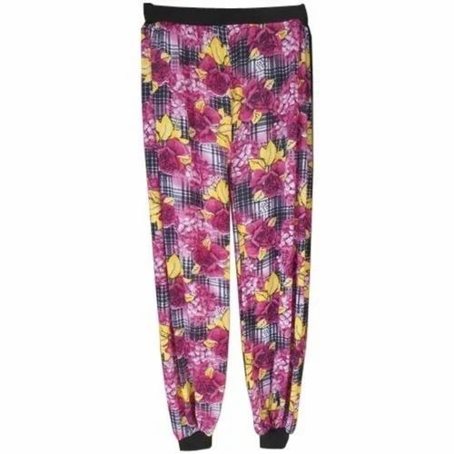 Lycra Ladies Printed Harem Pants
