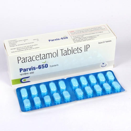 Paracetamol 650Mg Tablets - Packaging: Carton