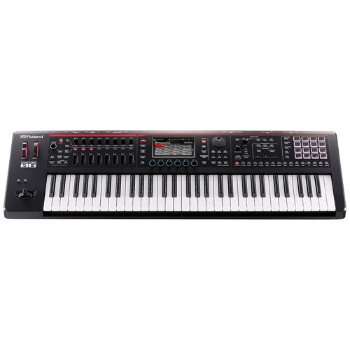Roland Fantom-06 Workstation Keyboard, 61 Keys, Black