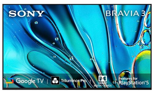 Sony BRAVIA 3 Series 139 cm (55 inches) 4K Ultra HD AI Smart LED Google TV