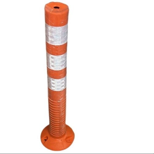 Spring Post - Color: Orange And White