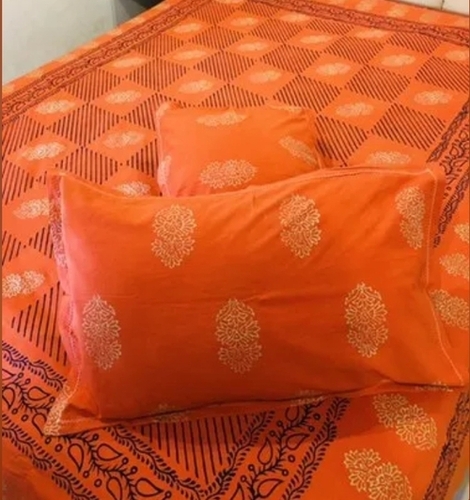 Batik Block Print Double Bed Sheet