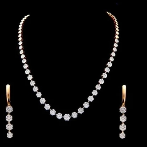 Diamond Necklace Set