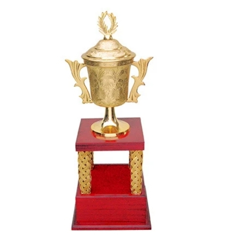 Golden Metal Cup Trophy