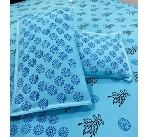 Hand Block Cotton Double Bed Sheet