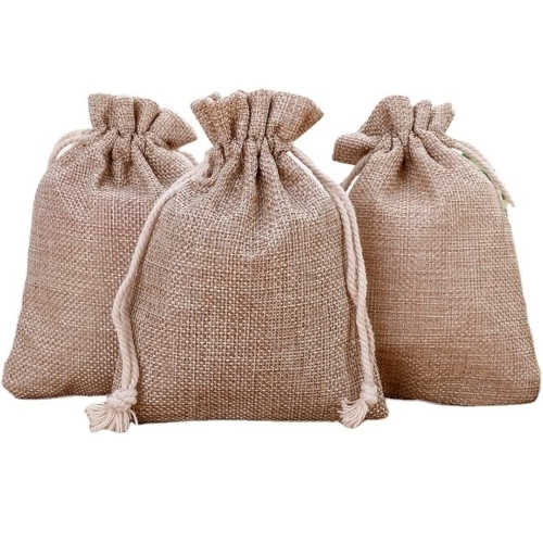 Jute Drawstring Bag
