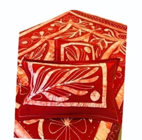 Pen Batik Double Bed Sheet