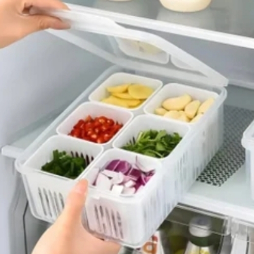 Plastic Fridge Storage Container 