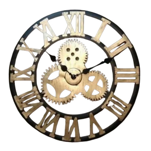 Round Fancy Wall Clock