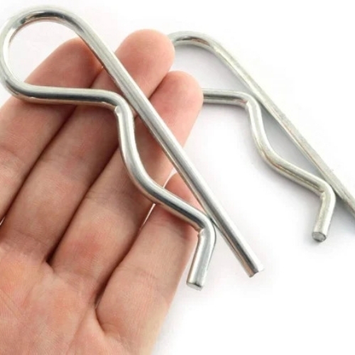 Steel R Clip - Color: Silver