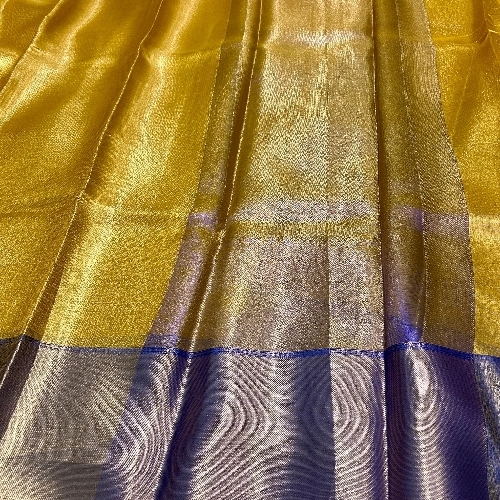 Tissue Silk Border Saree 