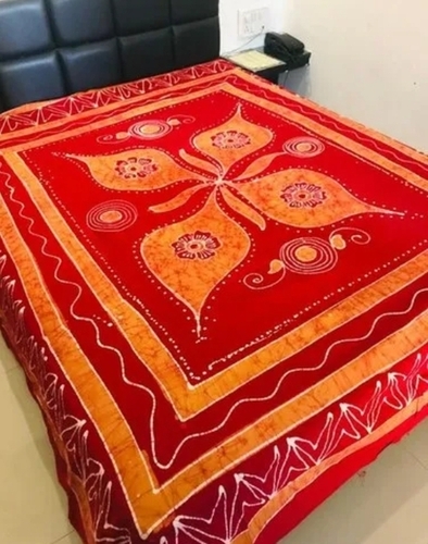 Wax Batik Bedsheet With 2 Pillow Covers