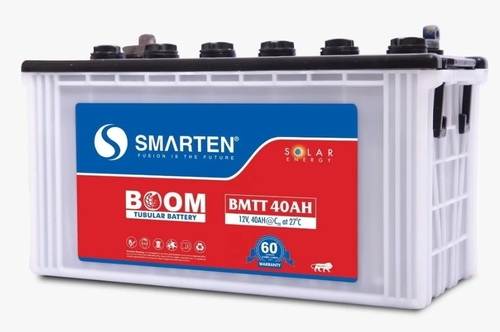 40ah Smarten Bmtt Boom Solar Tall Tubular Battery