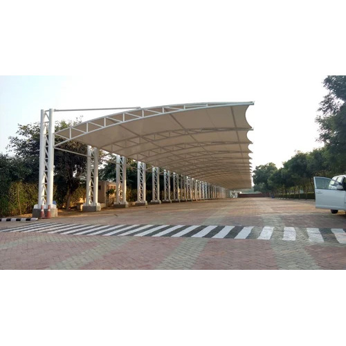 Car Parking Tensile Shed Structure