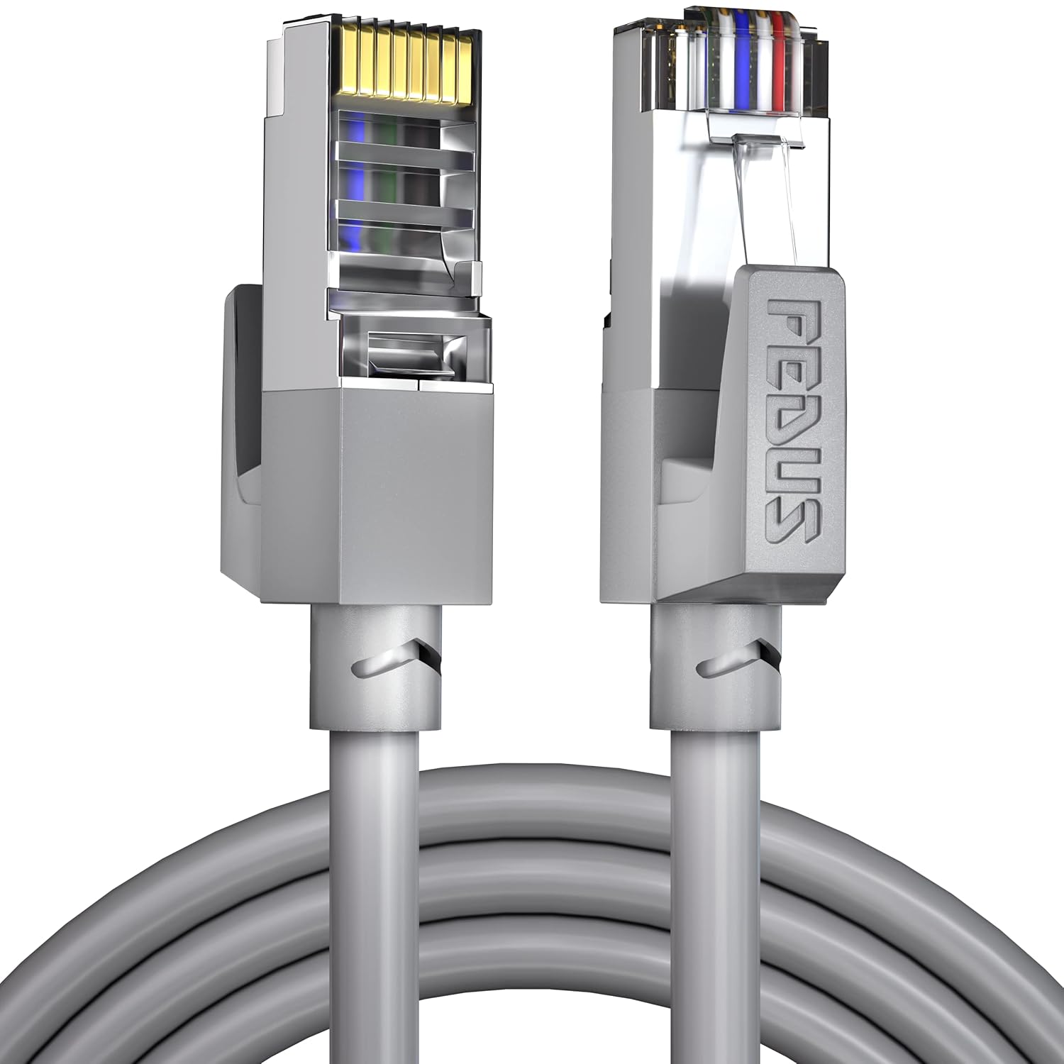 Fedus 1000 Mbps 15 Meter Rj45 Cat5E Ethernet Patch Lan Cable - Features: Durable