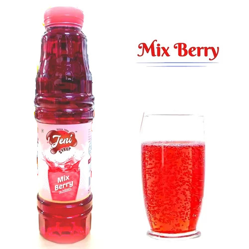 Mixberry Soda Flavoured Sting Energy Syrup 700ml