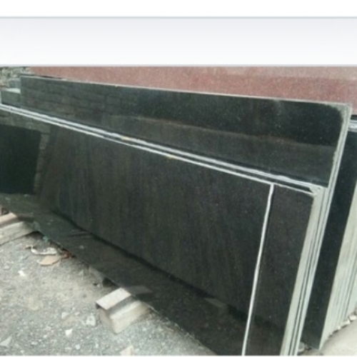 Black granite