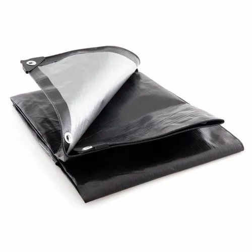 Hdpe Tarpaulin 170 Gsm Black Silver