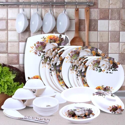 Kitchen Crockery - Color: White