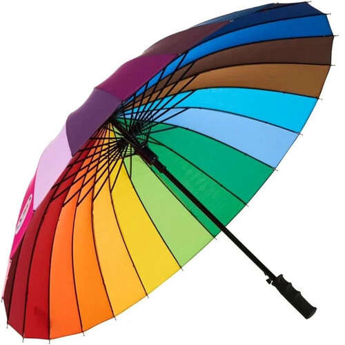 Multicolor Garden Umbrella