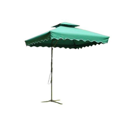 Plain Square Shape Garden Umbrella