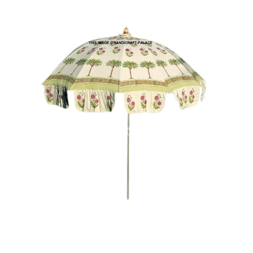 Printed Garden Umbrella