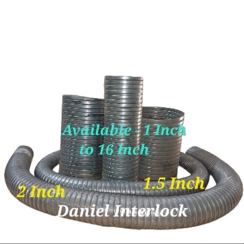 Ss Corrugated Hose - Color: Silver