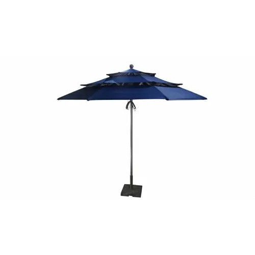 Three Layer Center Pole Umbrella - Color: Available In Different Of Colors