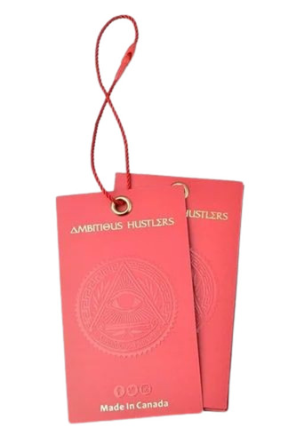 120 Gsm Printed Garment Tag