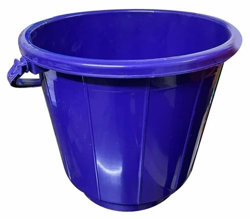 Blue Color Plastic Bucket