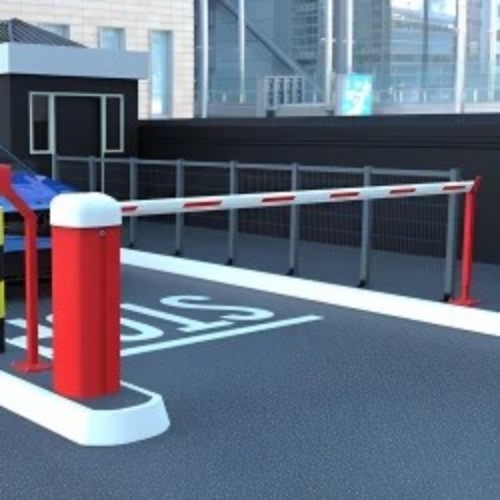 Electrical Hydraulic road traffic barrier