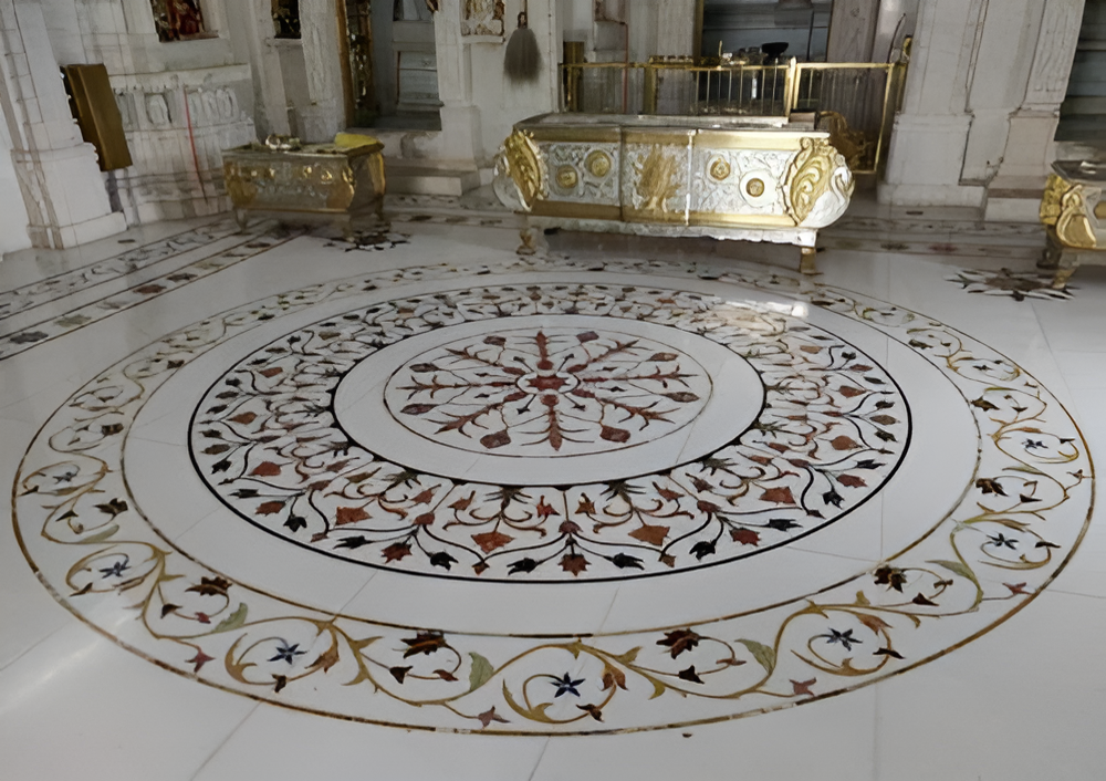 Marble Inlay Flooring Service