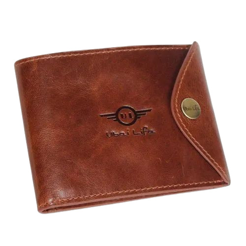 Mens Rfid Protected Italian Leather Bi Fold Wallet