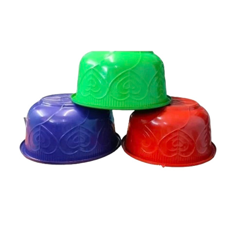 Multi Color Plastic Tub