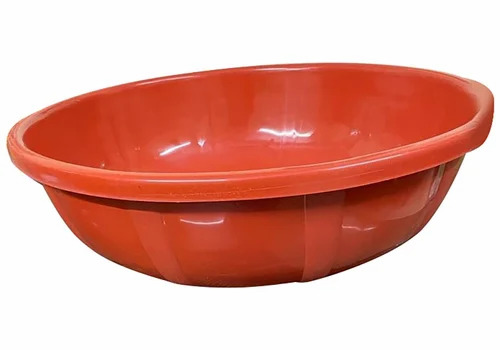 Red Plastic Tub