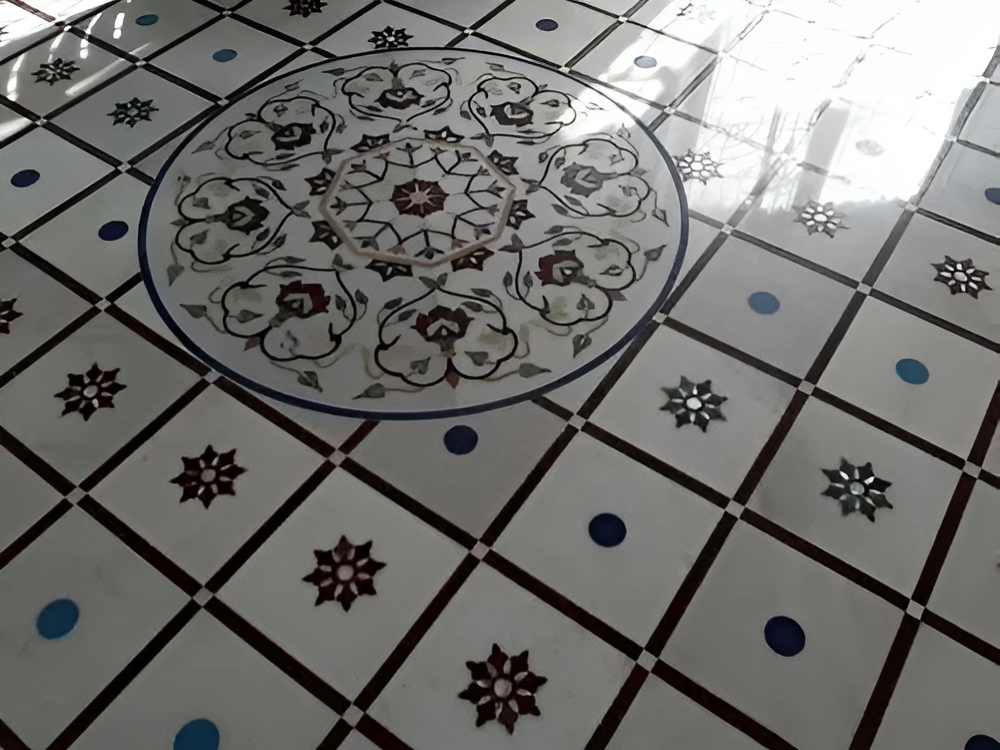 Stone Inlay Flooring