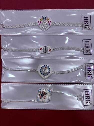 Fancy Rakhis - Color: Silver