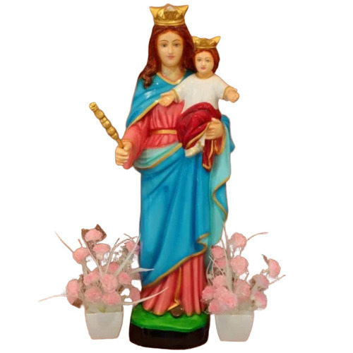 Mother Mary Blessed Virgin Mary With Child Madonna Statue