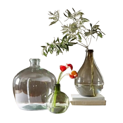 glass flower vases