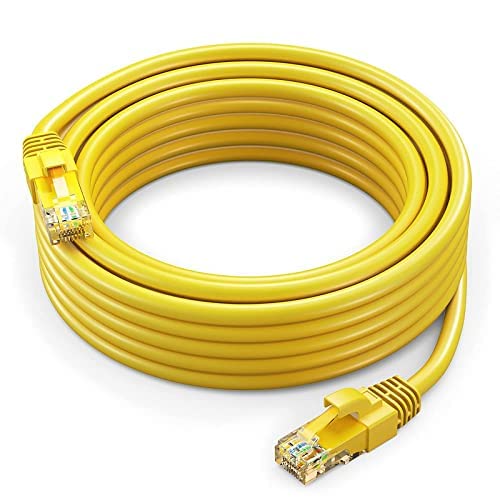 Cat6A Copper 4 Pair Computer Network Internet Lan Wire Patch Ethernet Cable - Cable Length: 10 Meter (M)